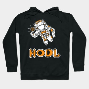 HODL BITCOIN - TO THE MOON Hoodie